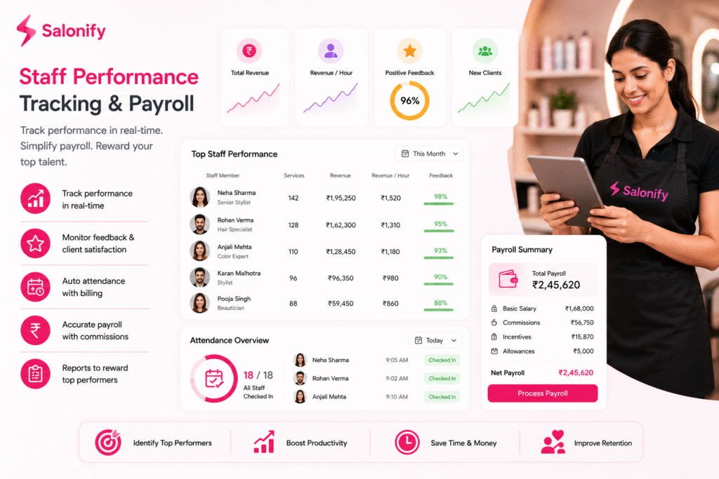 Staff Performance Tracking and Payroll Management